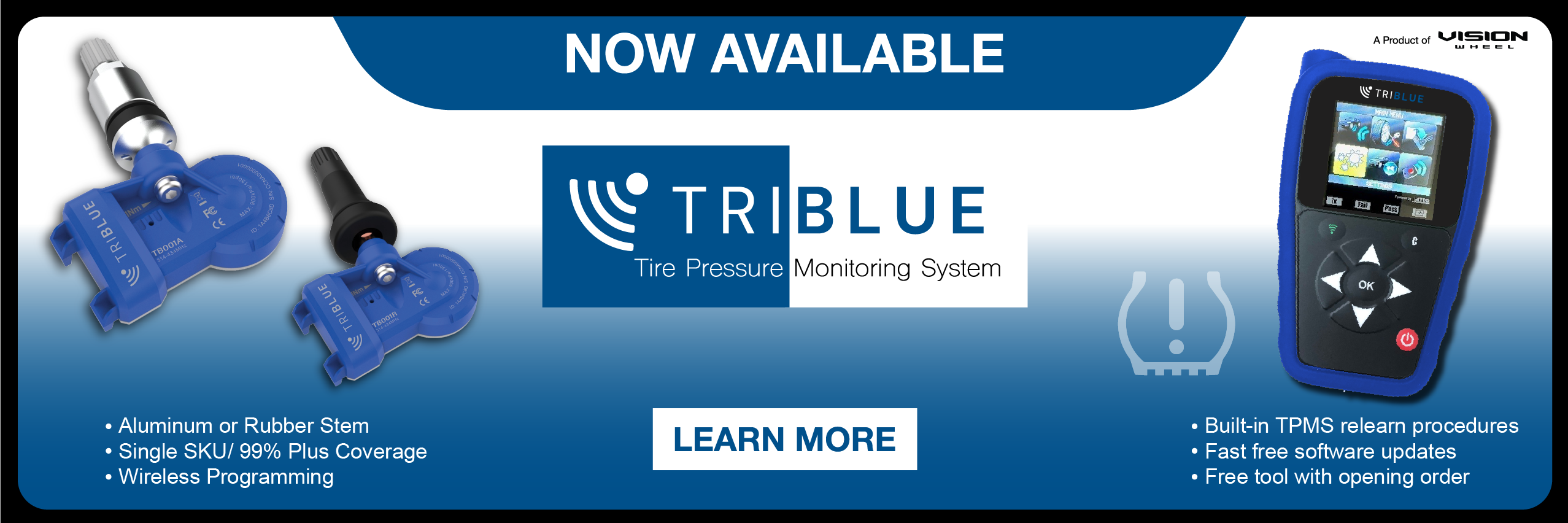 TRI-BLUE - Vision Wheel